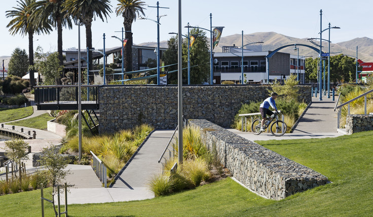 Quays Riverside Park, Blenheim. The park might have eaten up some carparks but feedback has been overwhelmingly positive.
Photo by: Virginia Woolf