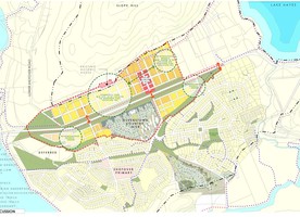 The masterplan for the controversial Special Housing Area at Ladies Mile