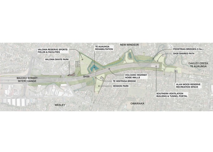 Waterview South Annotated Concept