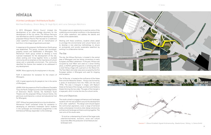 X-Section Journal - Collaborate. 
Hīhīaua.