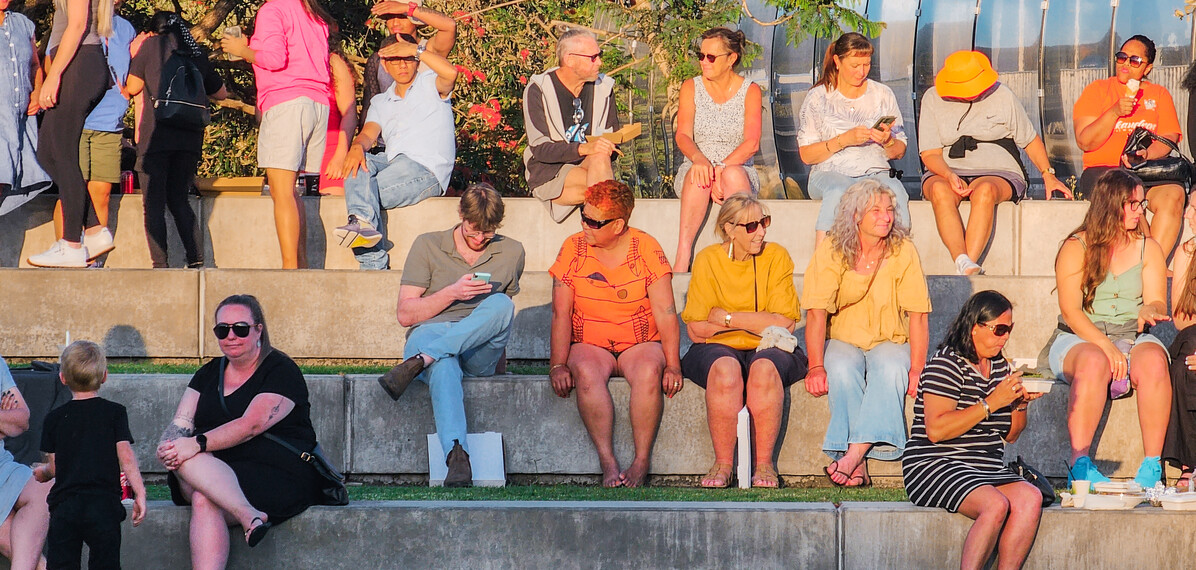 Pūtahi Park Whangārei
Amphitheatre seating during market