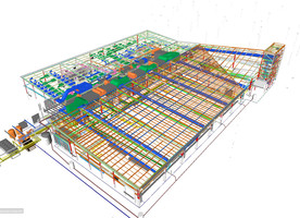 An example of building information modelling.