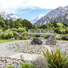 Aoraki Mt Cook Visitor Centre Garden