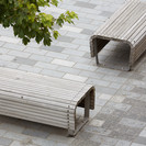 Avon River benches.
Photography Thomas Sear-Budd for LandLAB.