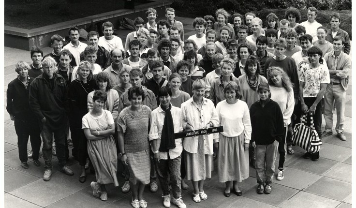 1989 School photo, courtesy of David Hollander