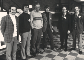 Members of the first NZILA Executive at the inaugural NZILA conference, Lincoln College, 1974 (L to R: Robin Gay; Frank Boffa; Charlie Challenger; Tony Jackman; George Malcolm; Neil Aitken. Earl Bennett is absent from this picture.)

All figures courtesy of Lincoln University Living Heritage Tikaka Tuku Iho.