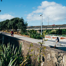 Girders, beams and piers endured for 100 years. Some remain the landscape as a reminder of the old and loved bridge.