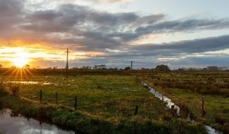 Waihī Estuary at Pukehina, June 2023. Photo: Bay of Plenty Regional Council Toi Moana