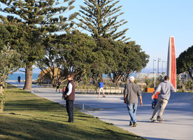 Marine Parade is a thriving playground for locals and visitors alike.