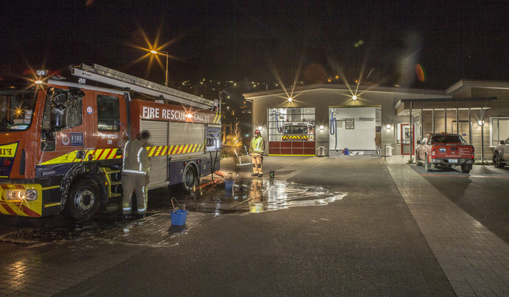 The Lyttelton Fire Station was the first volunteer fire station to be rebuilt after the 2011 earthquakes. Photo by CMG Studios