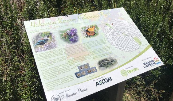 Andrea Reid has been working on the Pollinator Paths concept since 2014.