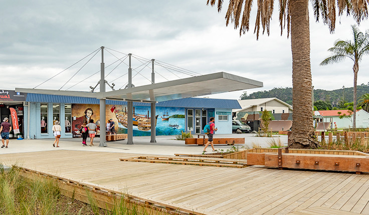 Whitianga’s boardwalk