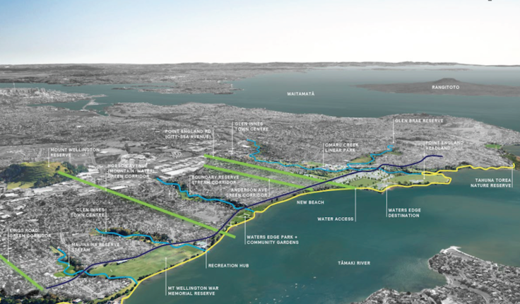 THE TE WHANAKE MASTERPLAN IN GLENN INNES (photo credit: Pati Tyrell).