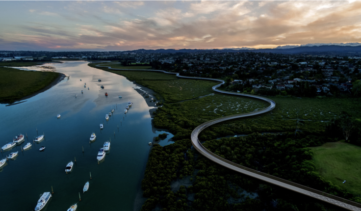 Te Whau connects Auckland’s east and west coasts