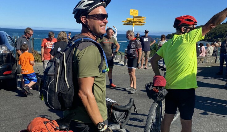 Reaching Stirling Point was part celebration, part relief and all smiles.