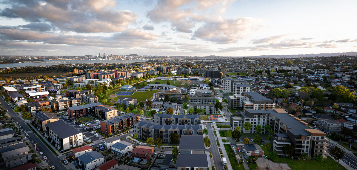 Just five kilometres over the harbour bridge from the city centre of Tāmaki Makaurau a once-dormant suburb has been reawakening through a design-led approach to community regeneration.