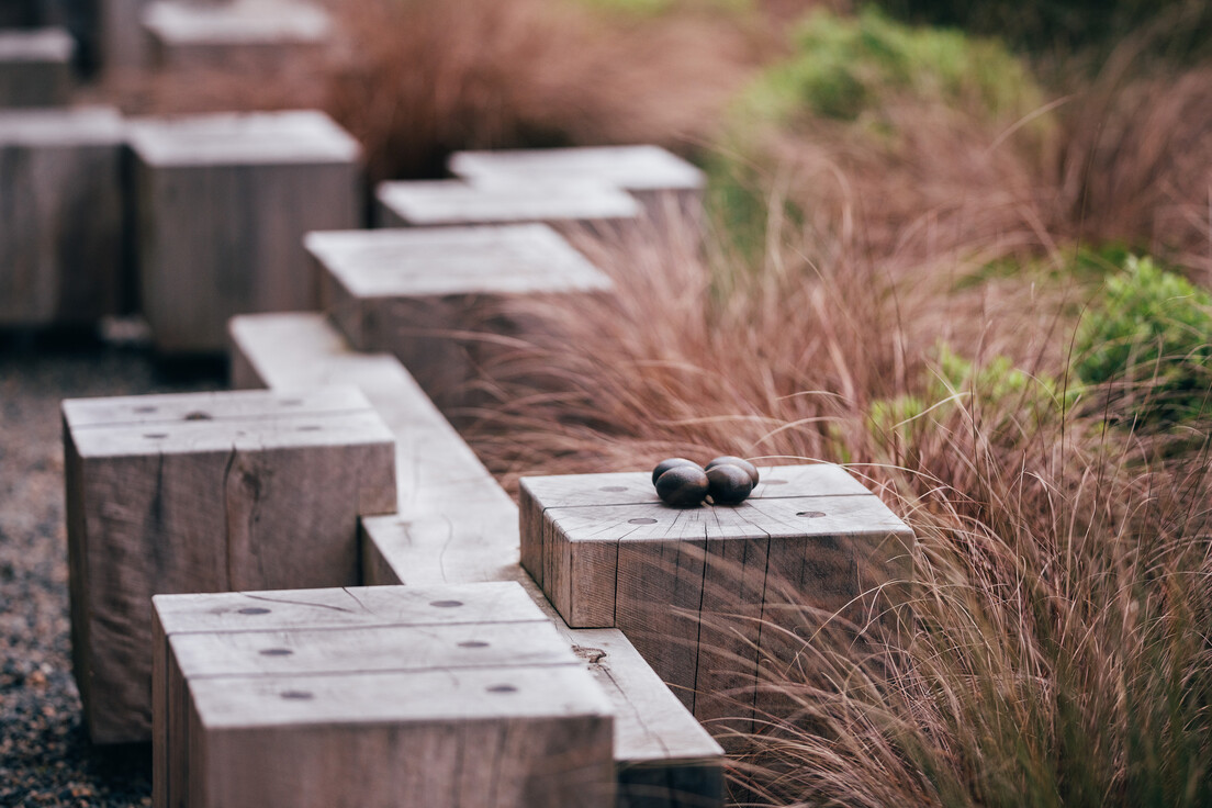 A moment of joyful discovery along a playful and playable route.