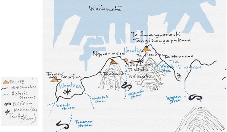 Wahi Tupuna ki Te Waitematā - ancestral places on the Waitematā, Courtesy of Isthmus Group