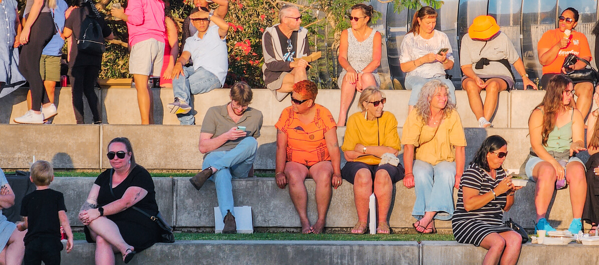 Pūtahi Park Whangārei
Amphitheatre seating during market