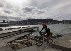 Ralph Johns' journey combined his love of landscapes and cycling.