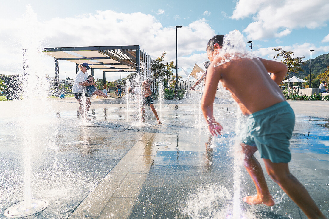 Pūtahi Park Whangārei
Interactive water feature