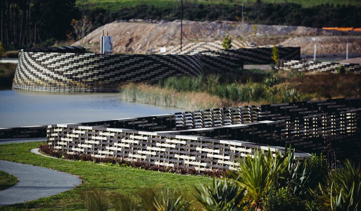 Kopupaka Reserve at Westgate by Isthmus has wetlands which were created and planted with reeds and other suitable plant species.